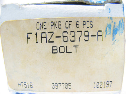 (6) NEW - OEM Ford F1AZ-6379-A Automatic Transmission Flexplate Bolt