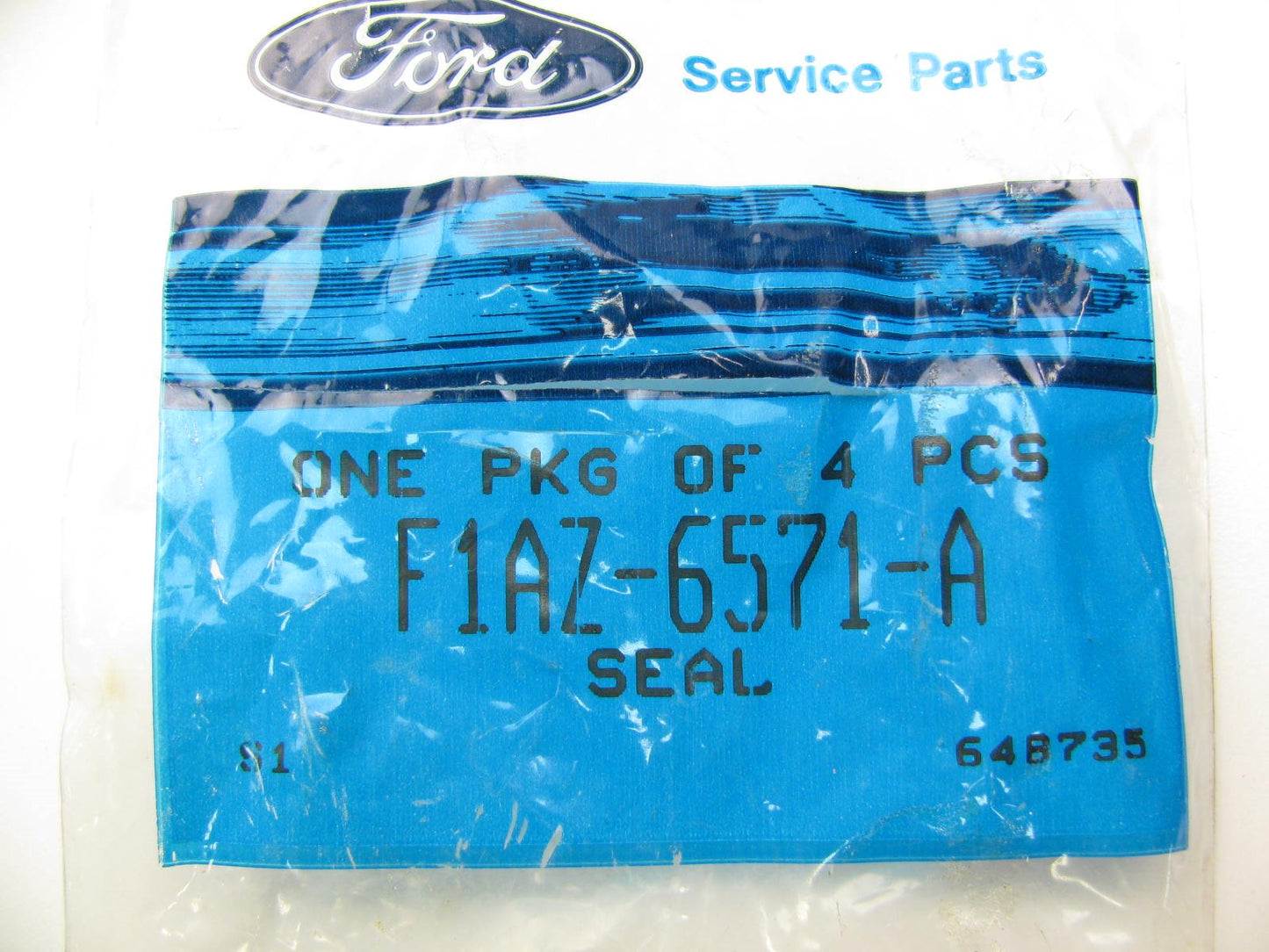 (4) NEW - OEM Ford F1AZ-6571-A Engine Valve Stem Seals 1991-1994 4.6L