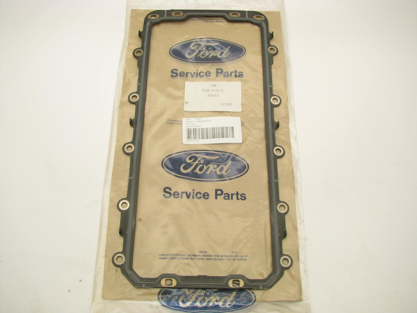 Ford F1AZ-6710-A Engine Oil Pan Gasket 1991-1993 Ford 4.6L SOHC