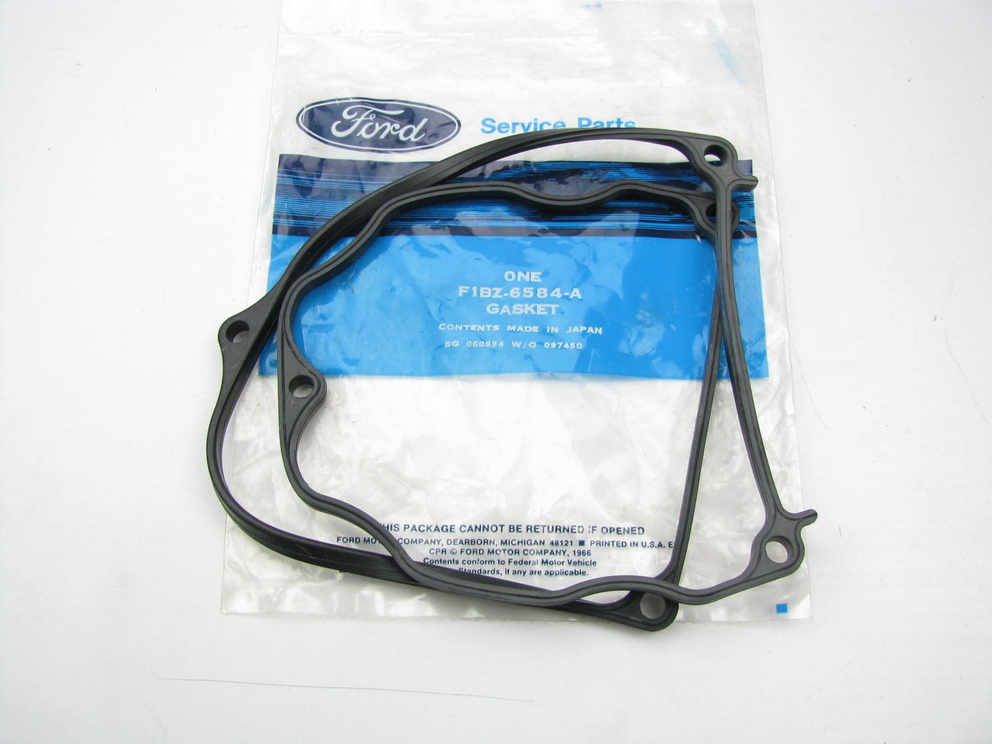 NEW - OEM Ford F1BZ-6584-A Valve Cover Gasket 1988-1993 Festiva 1.3L-L4