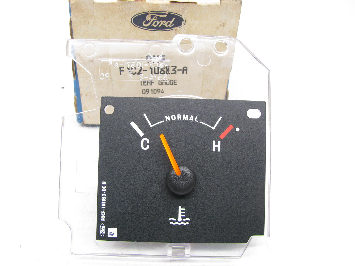 NEW - OEM Ford F1CZ-10883-A Water Temperature Gauge 1992-1993 Escort & Tracer