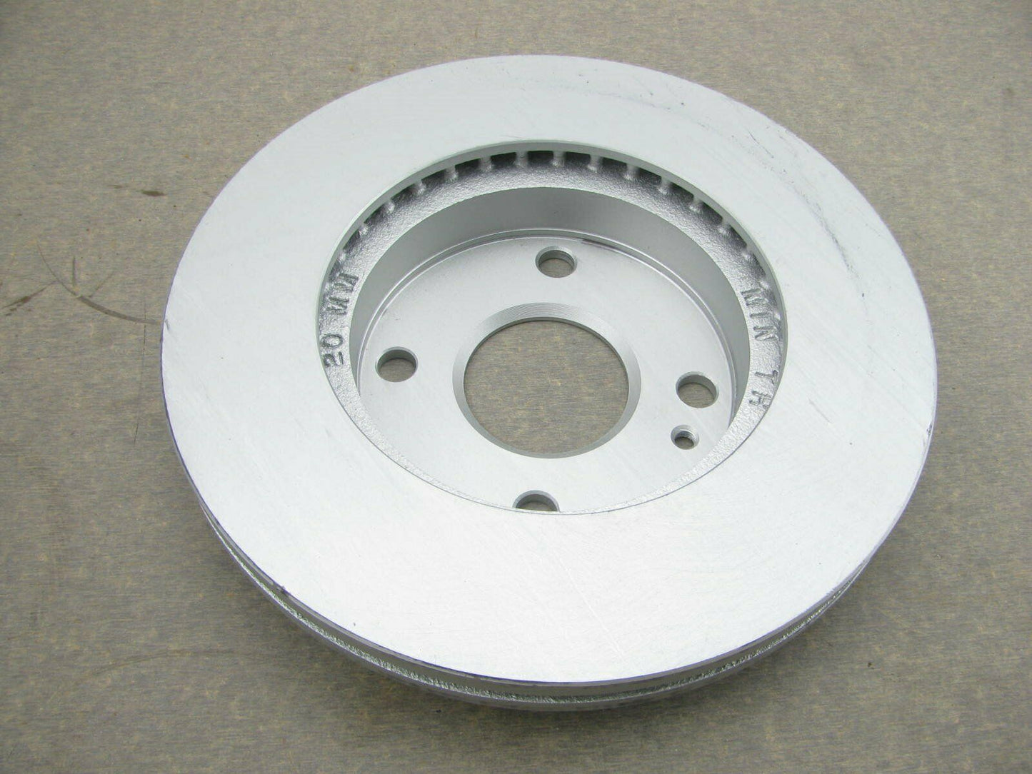 (2) NEW - OEM Ford F1CZ-1125-A Front Disc Brake Rotor 1991-1998 Escort W/ 9.25''