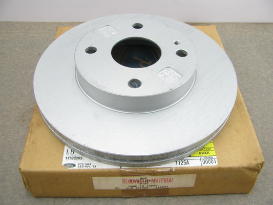 (1) NEW GENUINE Front Disc Brake Rotor OEM Ford F1CZ-1125-A