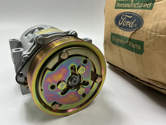 REMAN. OEM Ford F1CZ-19703-CX A/C Compressor For 1991-1993 Ford Escort