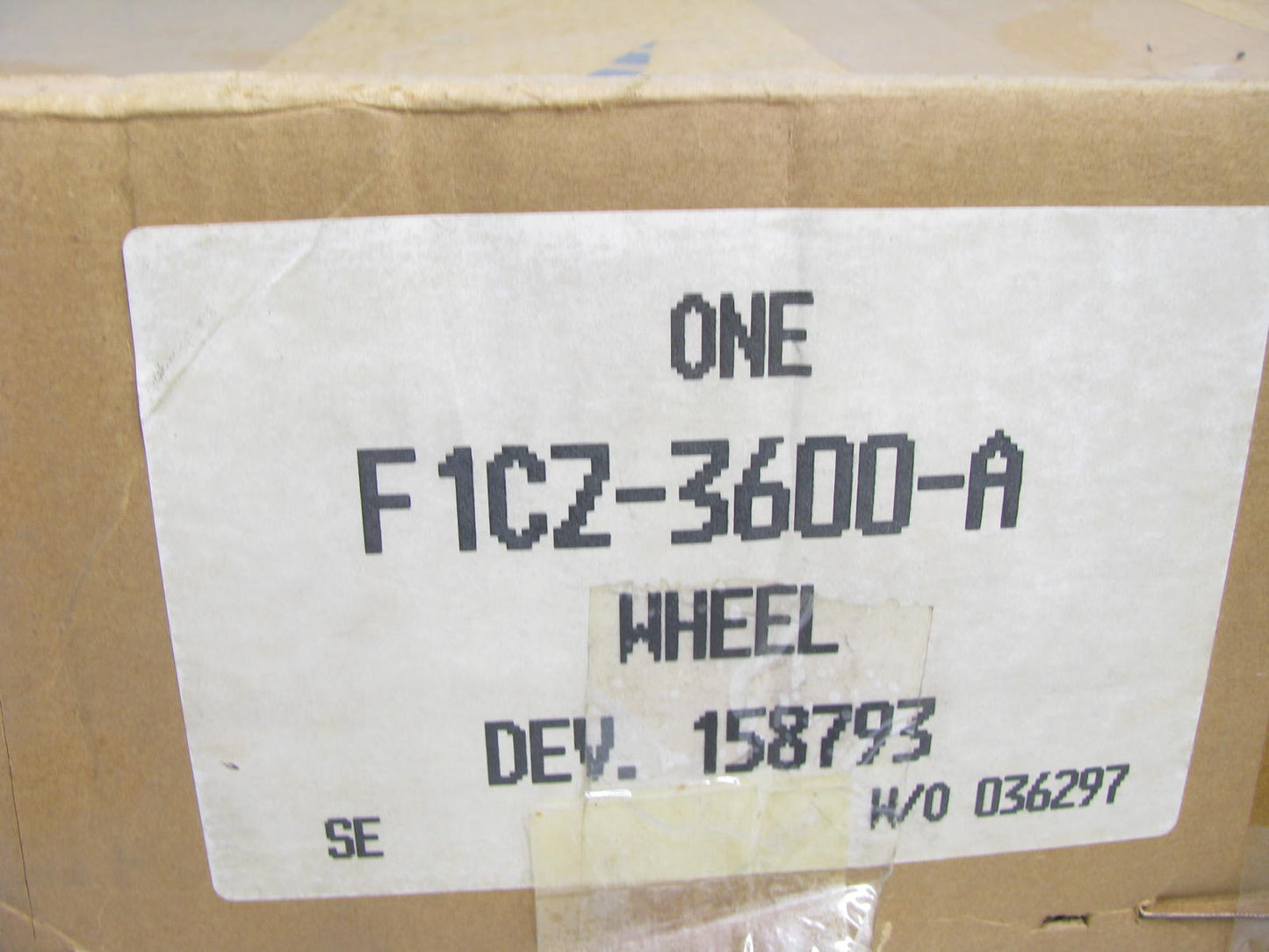 NEW - OEM Ford F1CZ-3600-A Steering Wheel For 1991-1993 Escort