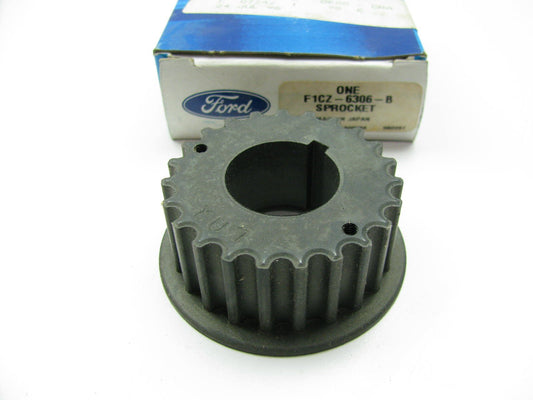 New Genuine OEM Ford F1CZ-6306-B Engine Timing Crank Sprocket / Belt Gear