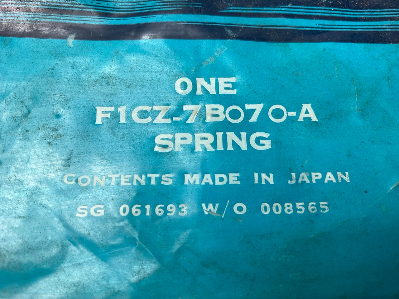 NEW - OEM Ford F1CZ-7B070-A Transmission Forward Clutch Piston Spring - 4EAT-F