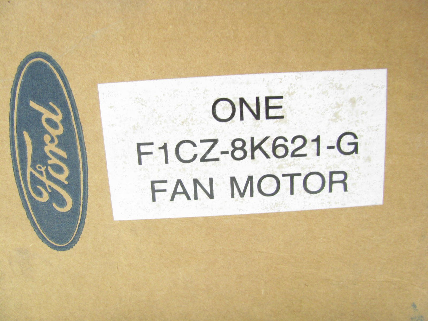 NEW Ford OEM F1CZ-8K621-G Engine Cooling Fan Motor 1991-1992 Escort Tracer 1.8L