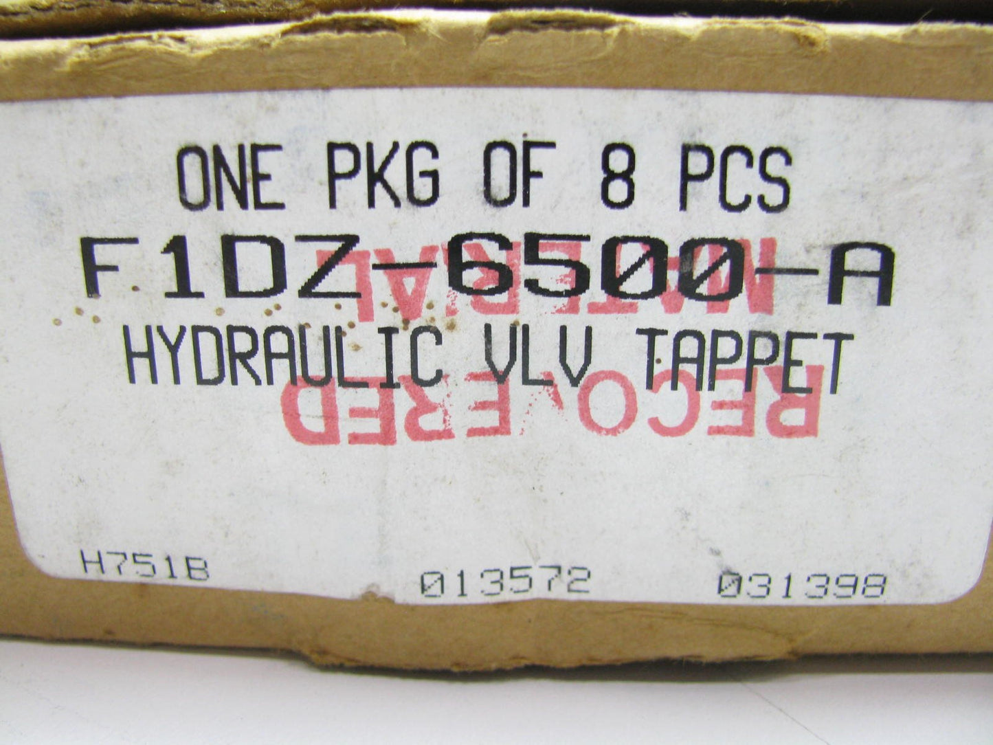 (8) NEW GENUINE OEM Ford F1DZ-6500-A Hydraulic Valve Lifters
