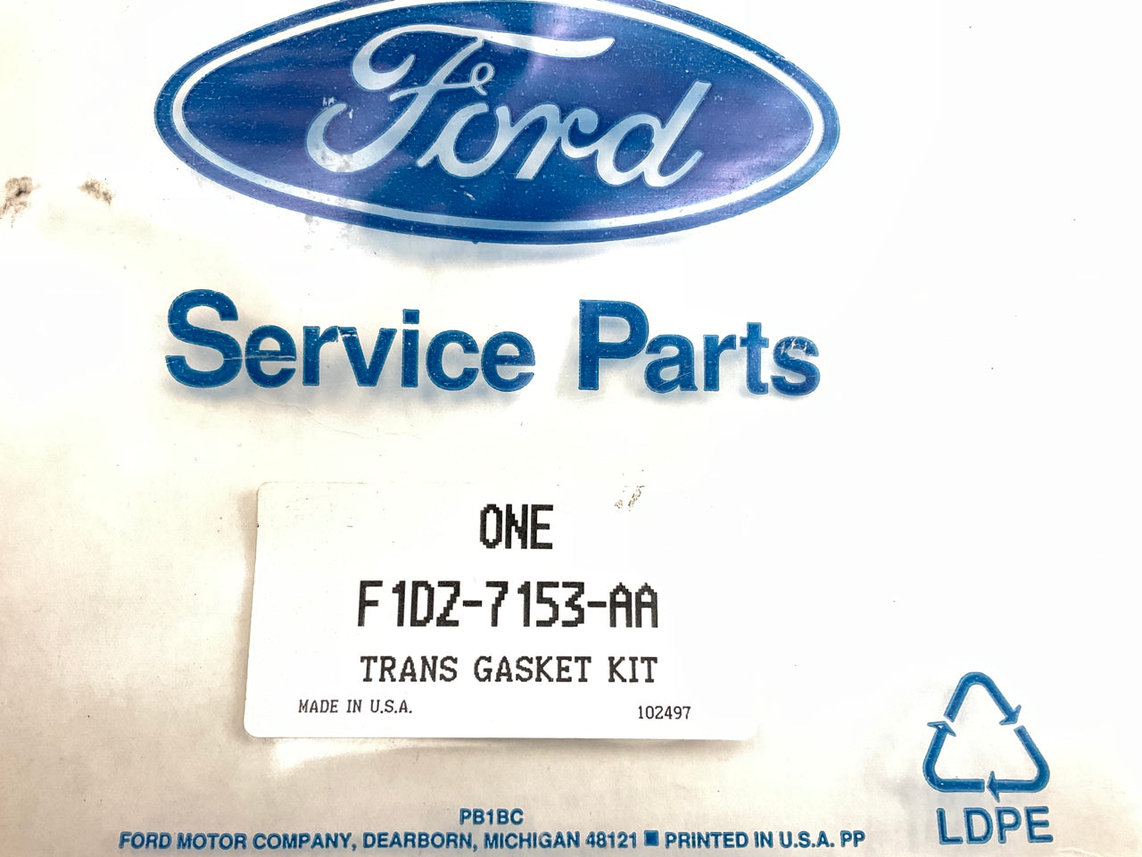 New GENUINE OEM FORD AX4S Automatic Transmission Gasket Set 91-98 Taurus, Sable