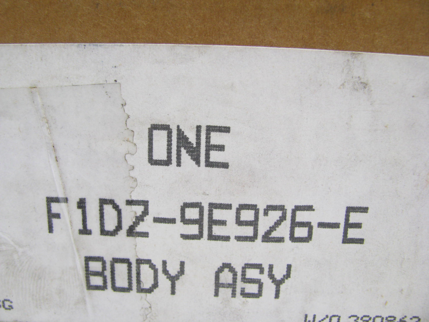NEW - OEM Ford F1DZ-9E926-E Fuel Injection Throttle Body 1991 Taurus, Sable 3.8L