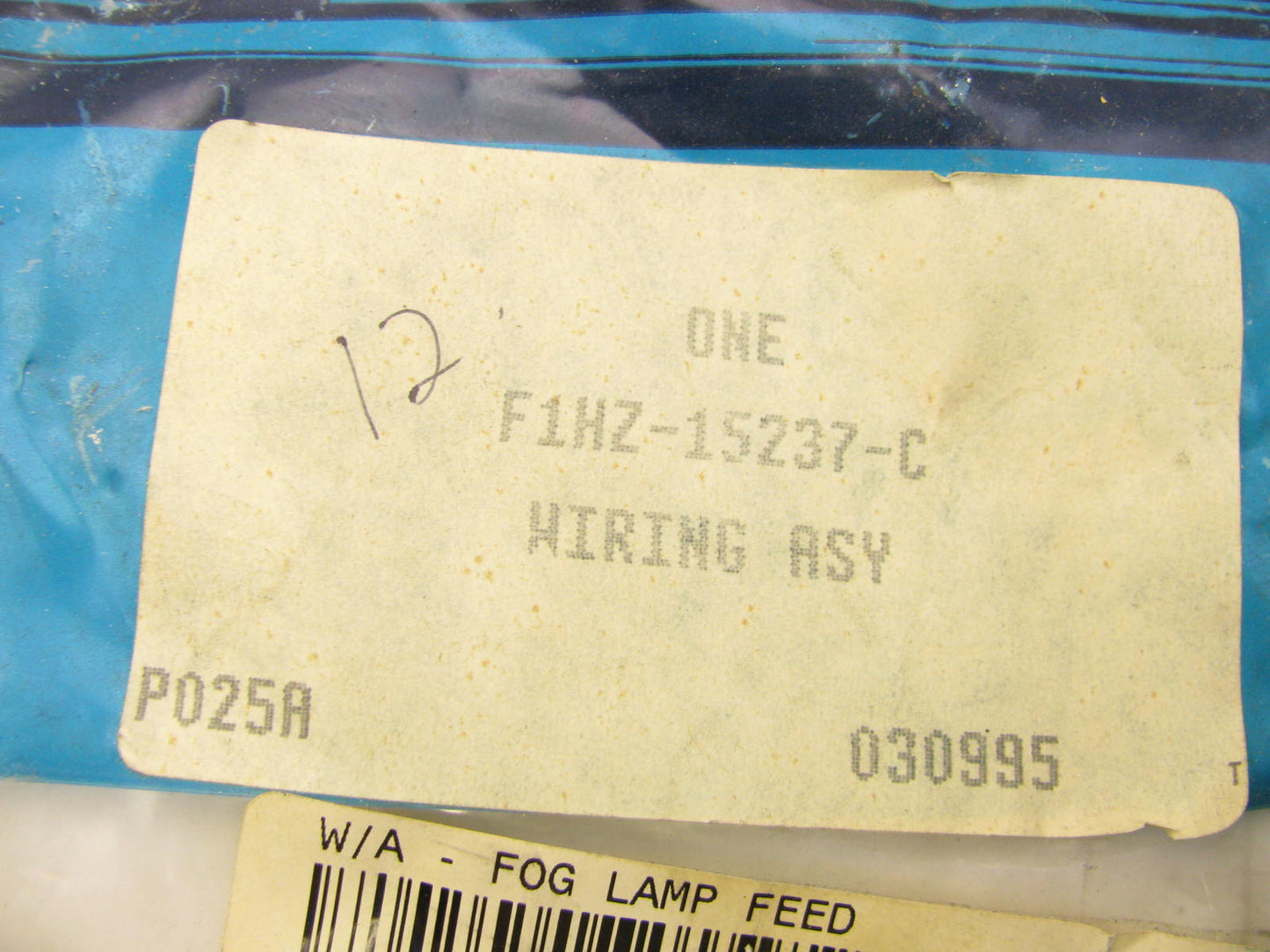 NEW - OEM Ford F1HZ-15237-C Fog & Road Lamp Feed Wiring 1988-90 LL-LTL900