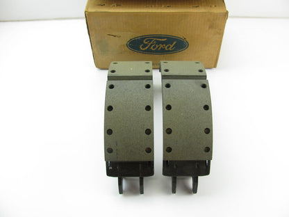 NEW - OEM Ford F1HZ-2001-A Front Brake Shoe Lining Kit For 15 X 4'' Brakes