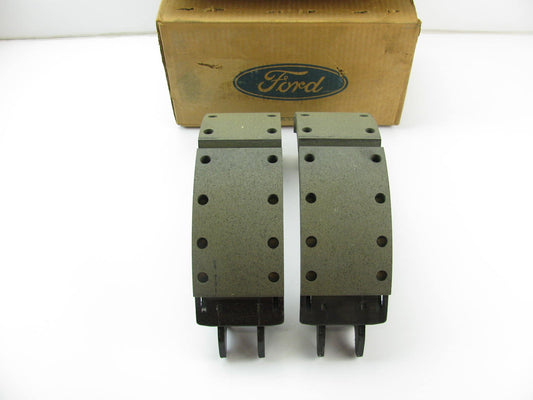 NEW - OEM Ford F1HZ-2001-A Front Brake Shoe Lining Kit For 15 X 4'' Brakes
