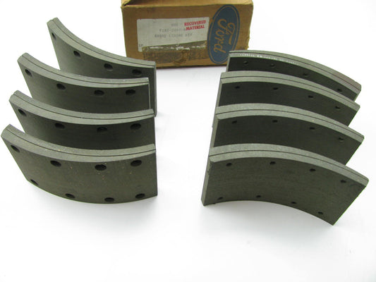 NOS Genuine OEM Ford HD Truck F1HZ-2007-A Brake Shoe Lining Kit - Bendix 15''x4''