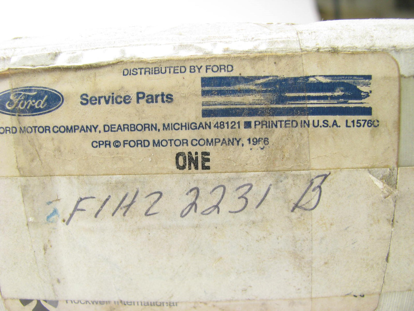 NOS GENUINE OEM Ford F1HZ-2231-B LH Air Brake Camshaft Cam Shaft Sterling Truck