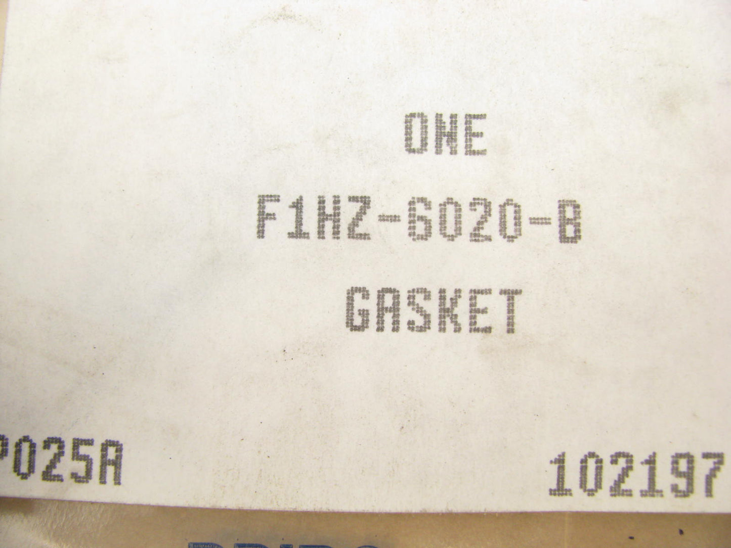 NEW - OEM Ford F1HZ-6020-B Outer Timing Cover Gasket 1991-1994 6.6L 7.8L-L6 FTO