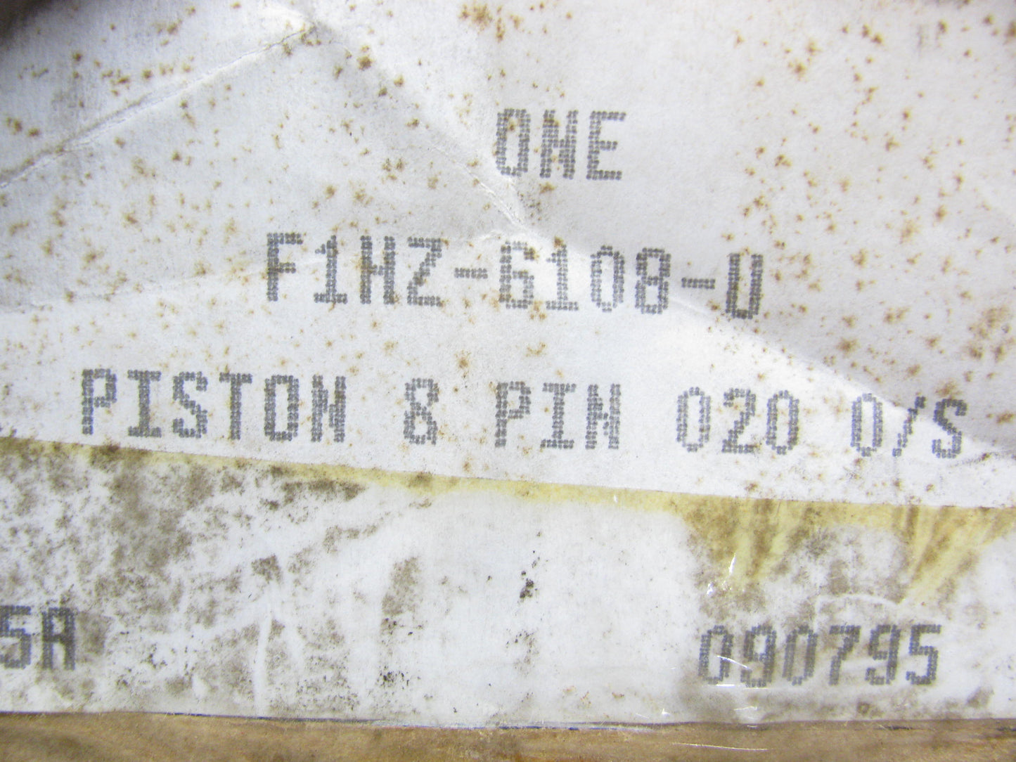 NEW - OEM Ford F1HZ-6108-U Engine Piston .020'' For 6.6L-L6 FTO Diesel