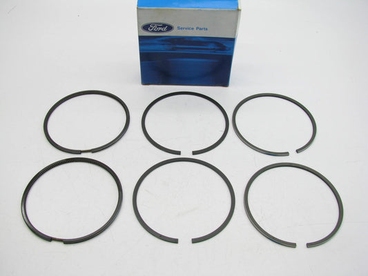 DOES (2) PISTONS ONLY OEM Ford F1HZ-6148-BA Piston Rings 020 OVERSIZE 1991 TRUCK
