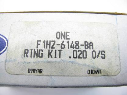 DOES (2) PISTONS ONLY OEM Ford F1HZ-6148-BA Piston Rings 020 OVERSIZE 1991 TRUCK