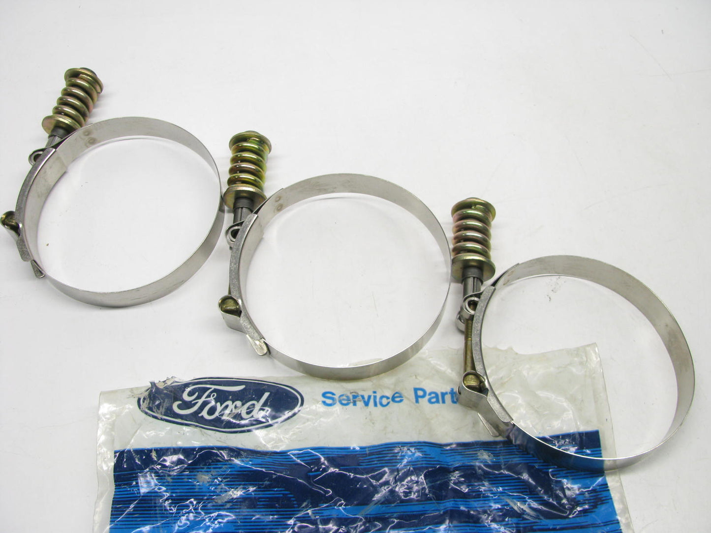 (3) NEW - OEM Ford F1HZ-6K786-B Air Cooler Tube Clamp 1991-1998 L-Series Cummins