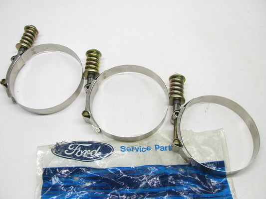 (3) NEW - OEM Ford F1HZ-6K786-B Air Cooler Tube Clamp 1991-1998 L-Series Cummins