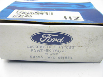 (3) NEW - OEM Ford F1HZ-6K786-C Charger Air Cooler Tube Clamp 1991-1998 L-Series