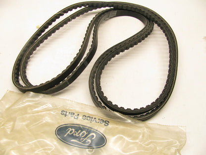 (2) NEW - OEM Ford F1HZ-8620-D Accessory Drive Belt - 0.53'' X 58.50'' - 36 Degree