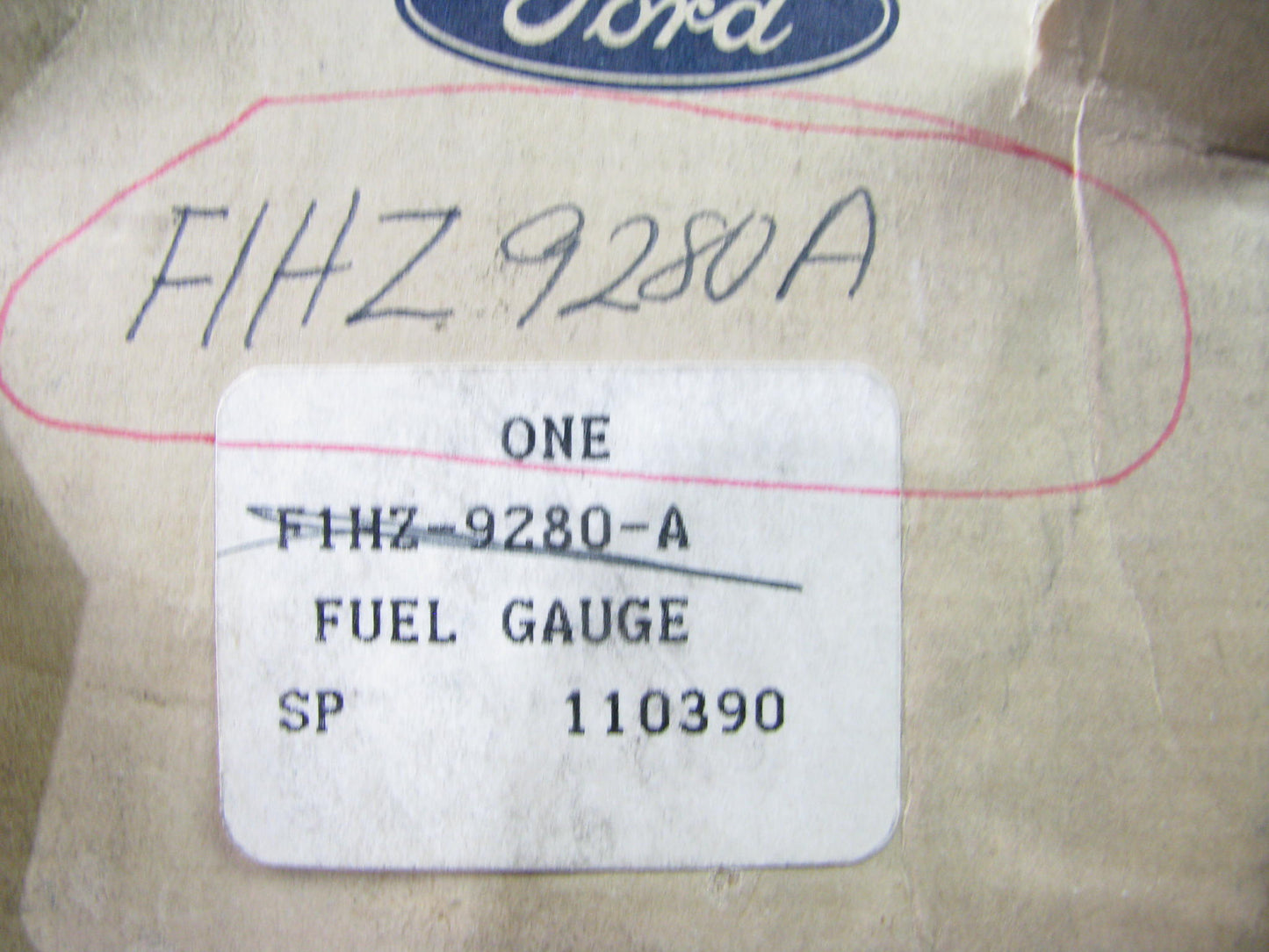 NEW - OEM Ford F1HZ-9280-A Fuel Level Gauge For 1991-1997 CF6000 CF7000 CF8000