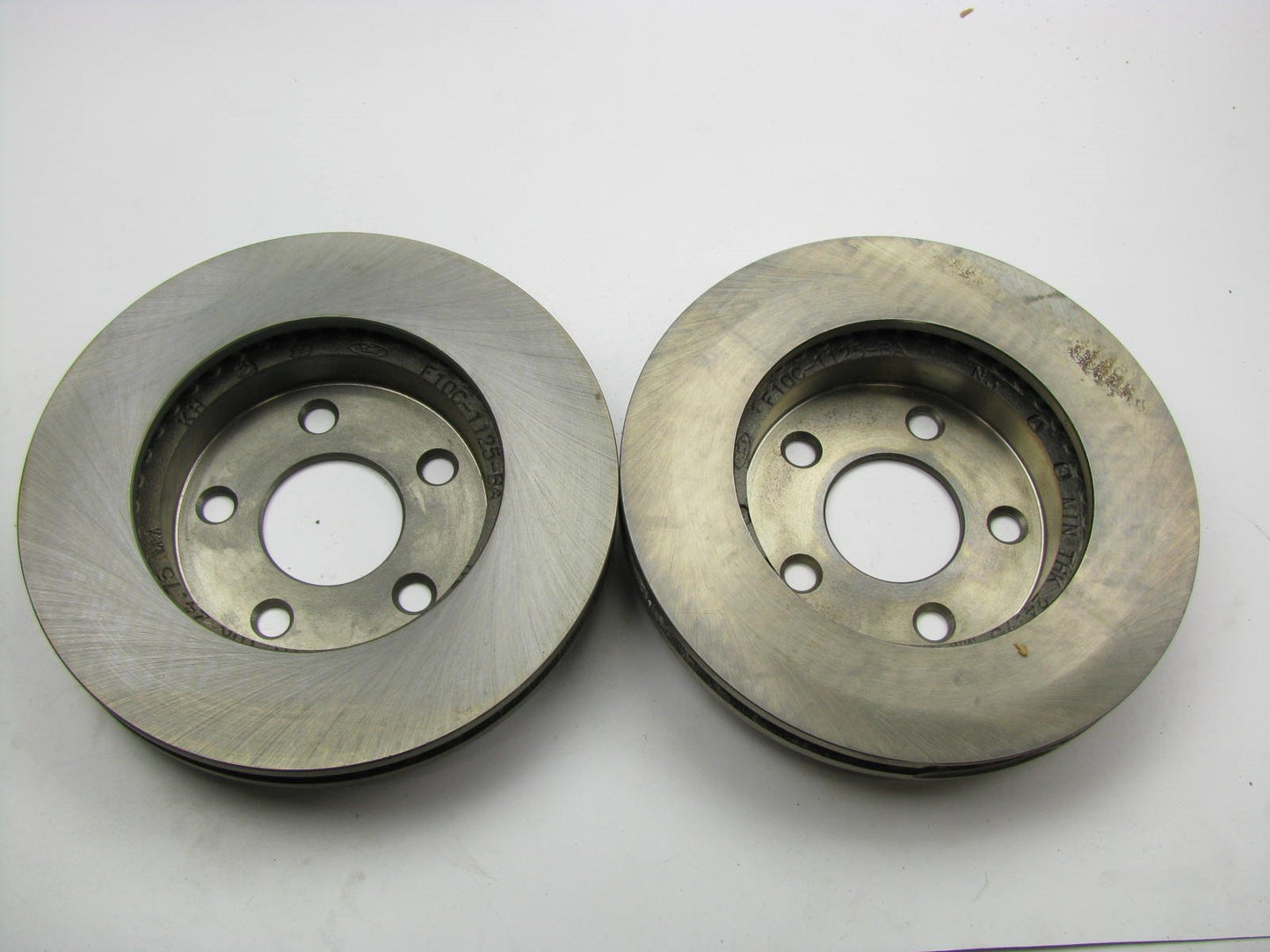 (2) Genuine OEM Ford F1OY-1125-B Front Disc Brake Rotors F10Y-1125-B   PAIR