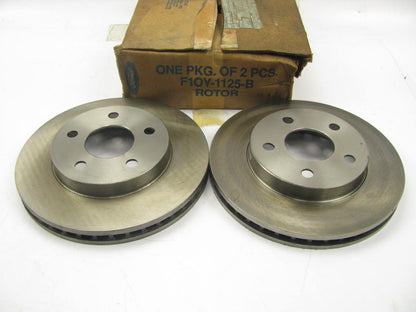 NEW GENUINE OEM Ford F1OY-1125-B Front Brake Rotors - PAIR