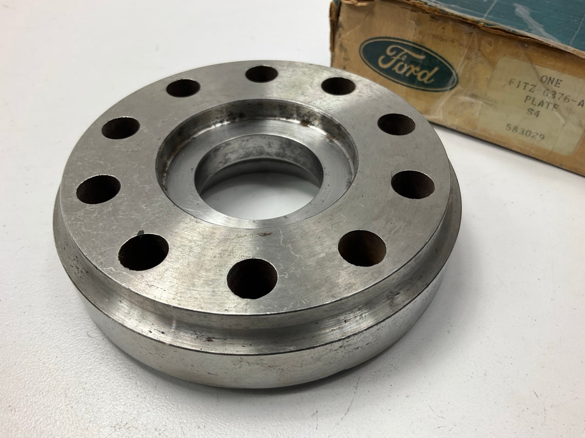 DENTED OEM Ford F1TZ-6376-A Engine Flywheel Bolt Plate 1989-1991 7.3L-V8 Diesel