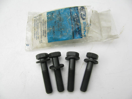 (4) NEW - OEM Ford F1TZ-6894-C Intake Manifold Bolts 1983-91 6.9L 7.3L-V8 Diesel