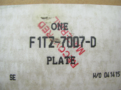 NOS Engine Block Separator Plate M5R2 5-speed Manual Trans OEM Ford F1TZ-7007-D