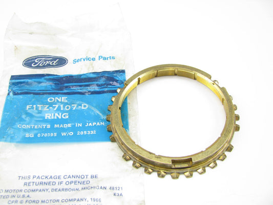 NEW - OEM Ford F1TZ-7107-D Manual Transmission Synchronizer Ring M5R1