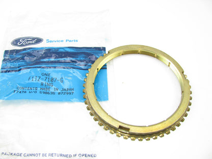 NEW - OEM Ford F1TZ-7107-G Manual Transmissions Synchronizer Ring M5R1