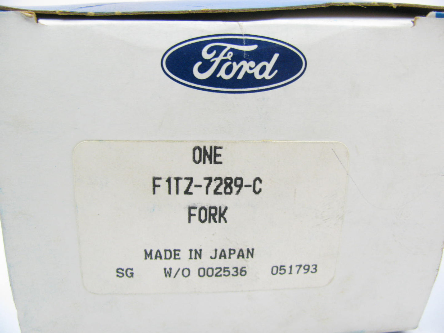 NOS - OEM Ford F1TZ-7289-C Manual Transmission 5th-Reverse Shift Fork, M5R2