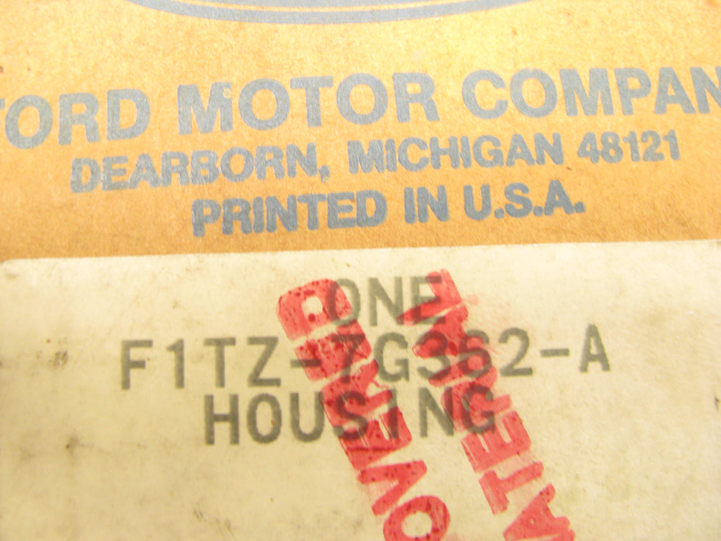 NOS OEM Ford Borg Warner 1350 Transfer Case Clutch Housing F1TZ-7G362-A