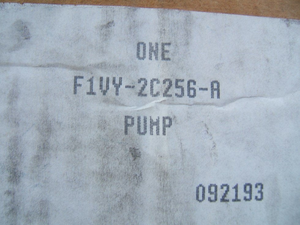 NEW GENUINE OEM Ford F1VY-2C256-A ABS System Brake Pump