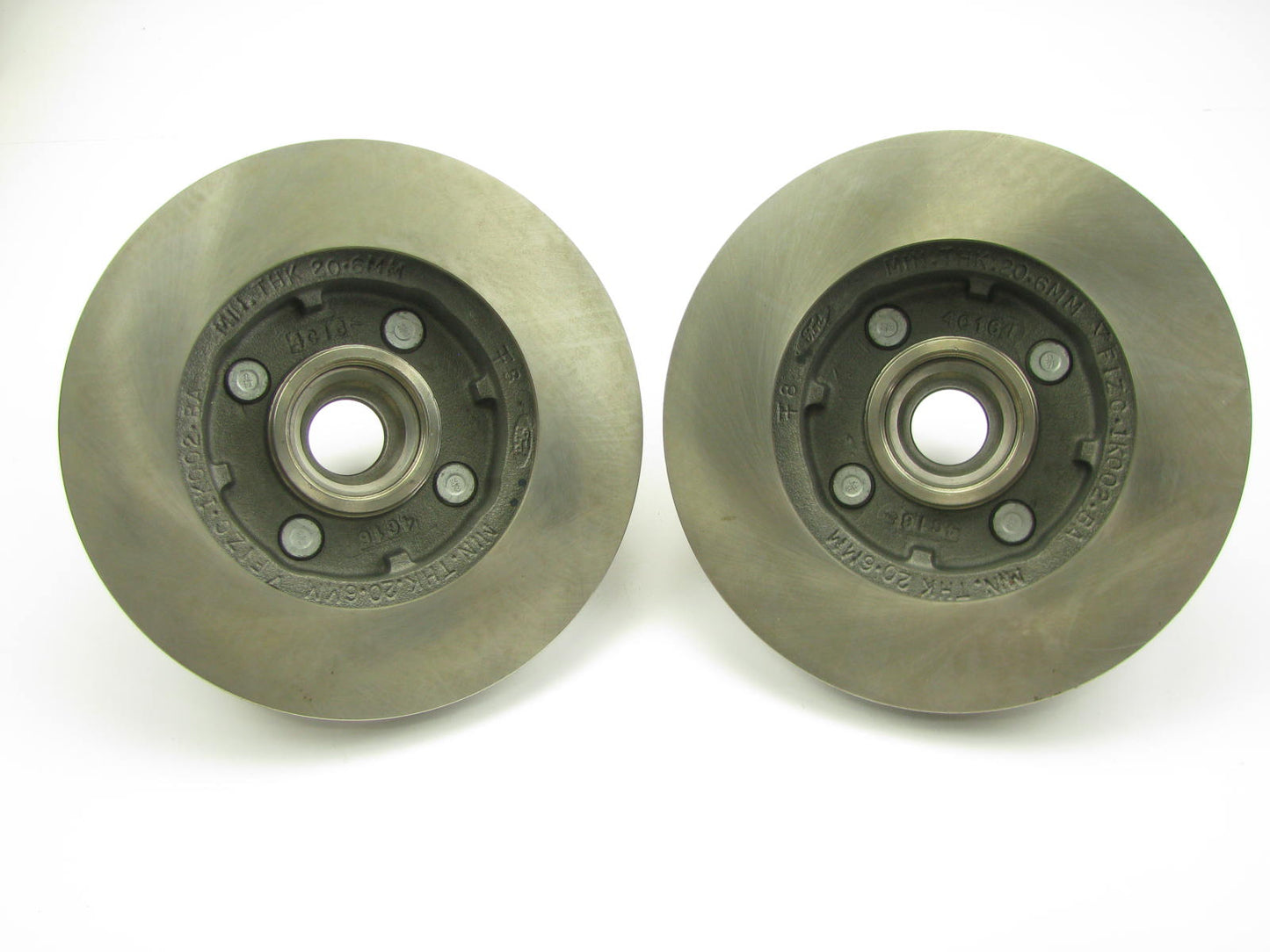 (2) NEW - OEM Ford F1ZZ-1102-B Disc Brake Rotor And Hub Assembly - Front