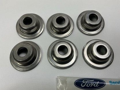 (6) NEW - OEM Ford F1ZZ-6514-A Intake Valve Spring Retainer 1991-01 5.0L 302 V8