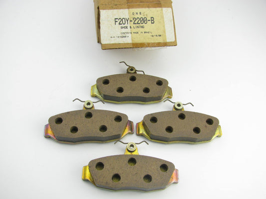 NEW - OEM Ford F20Y-2200-B Rear Disc Brake Pads
