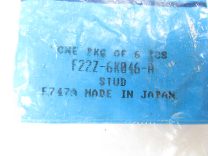 (6) NEW - OEM Ford F22Z-6K046-A Intake Manifold Studs 1989-1992 Probe 2.2L-L4