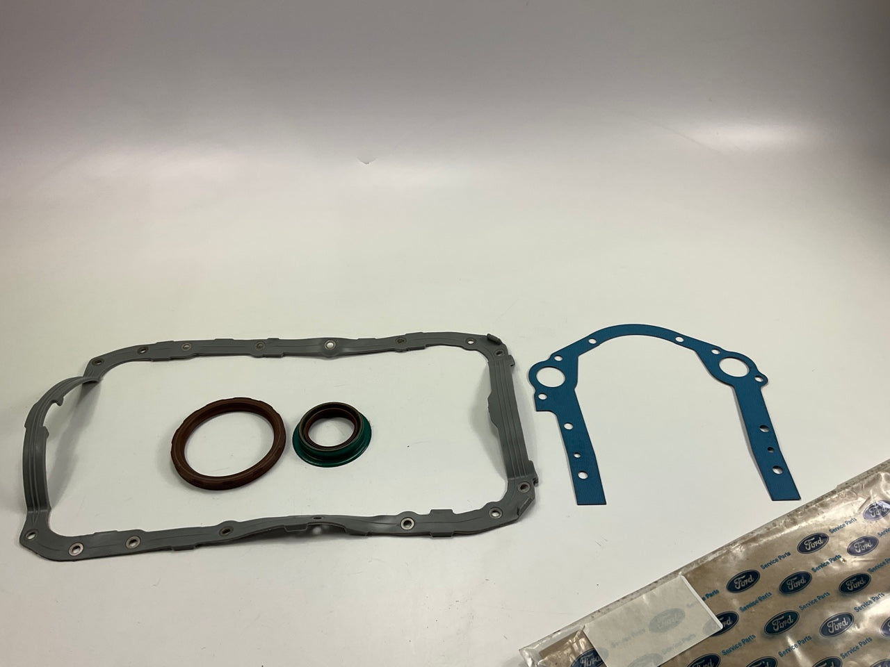 NEW OEM F23Z-6E078-A Lower Engine Oil Pan Gasket Set 92-94 Tempo Topaz 3.0L V6