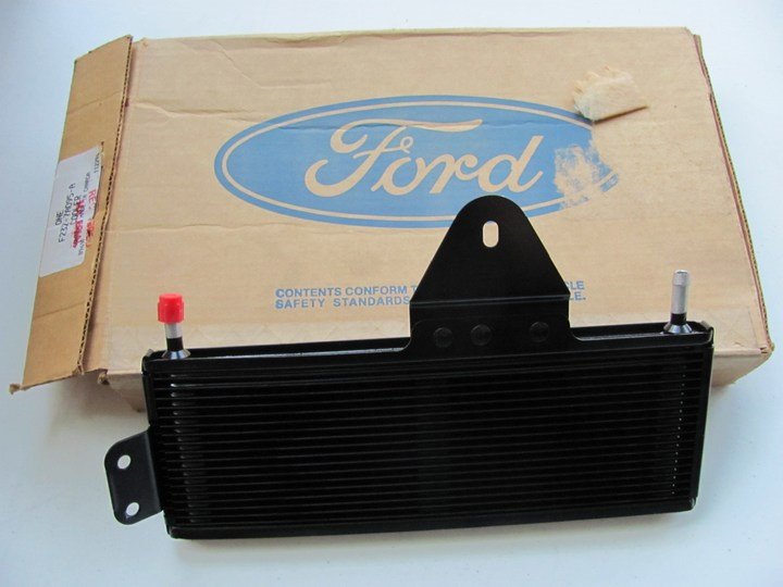 NOS OEM Ford F23Z-7A095-A Transmission / Power Steering Oil Cooler 11''x4''x3/4''