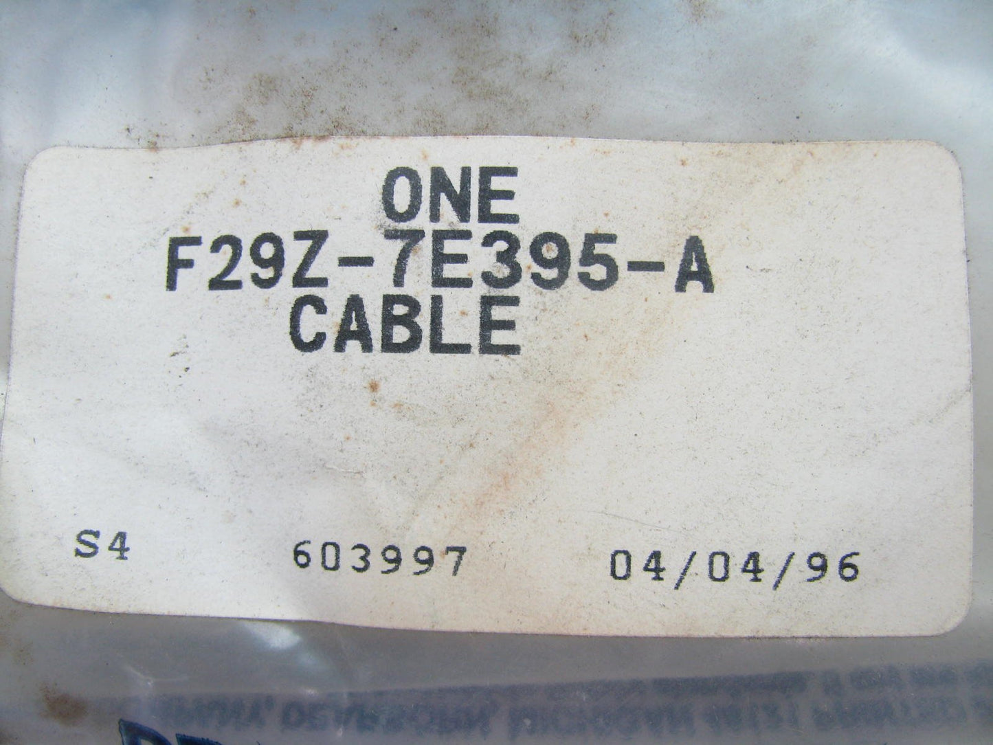 NEW GENUINE OEM Ford F29Z-7E395-A Column Shift Selector Cable 92-97 Aerostar