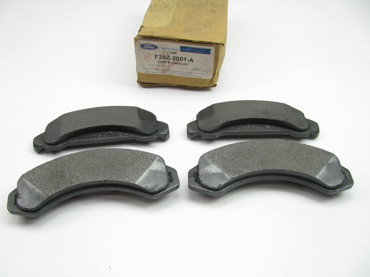 NEW GENUINE - OEM Ford F29Z-2001-A Front Disc Brake Pads