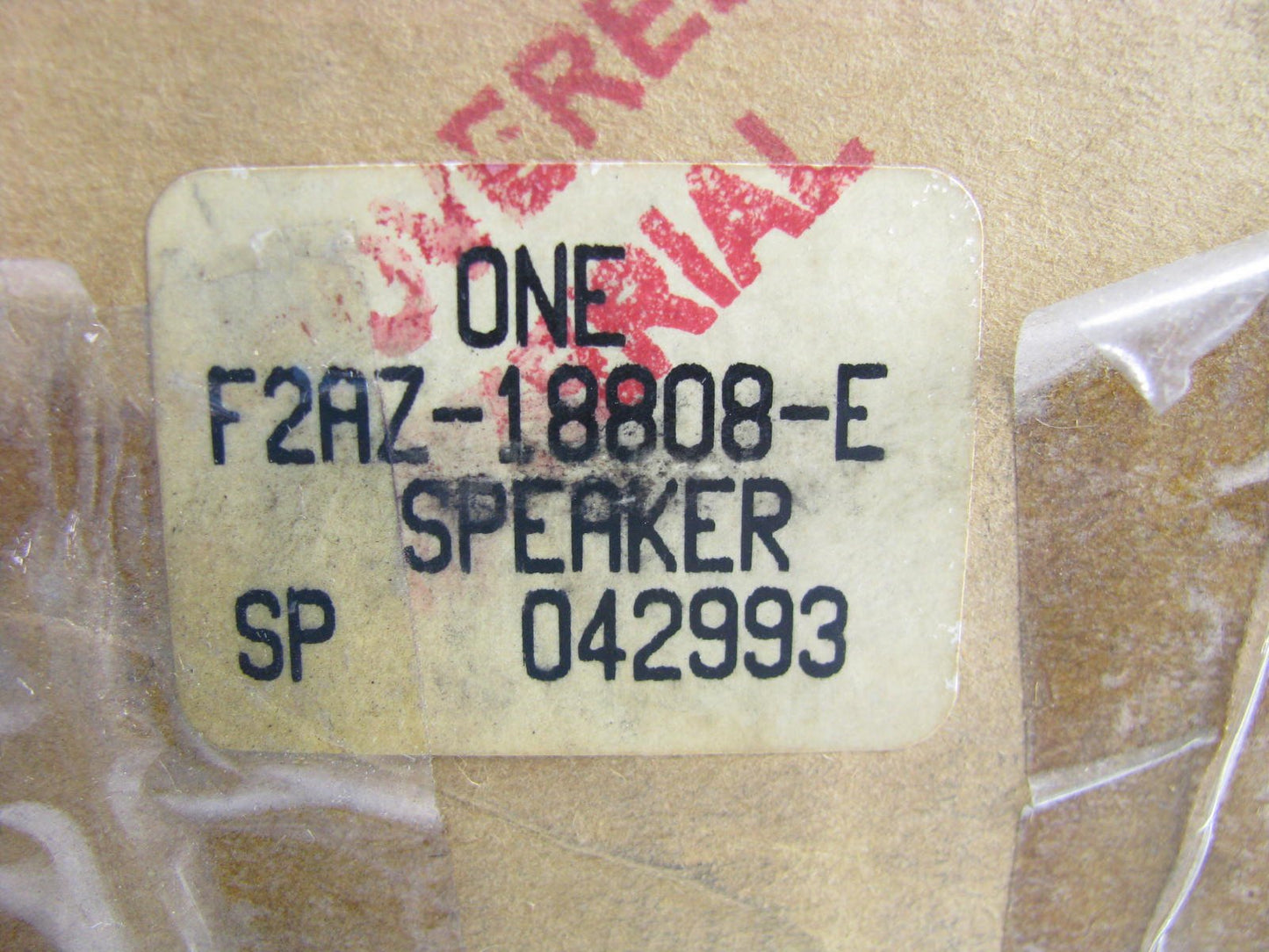 NOS - OEM Ford F2AZ-18808-E Speaker - 1992-1995 Crown Victoria