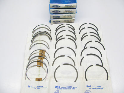 NEW - OEM Ford F2AZ-6148-A Full Piston Ring Set - Standard 1992-94 4.6L V8 SOHC