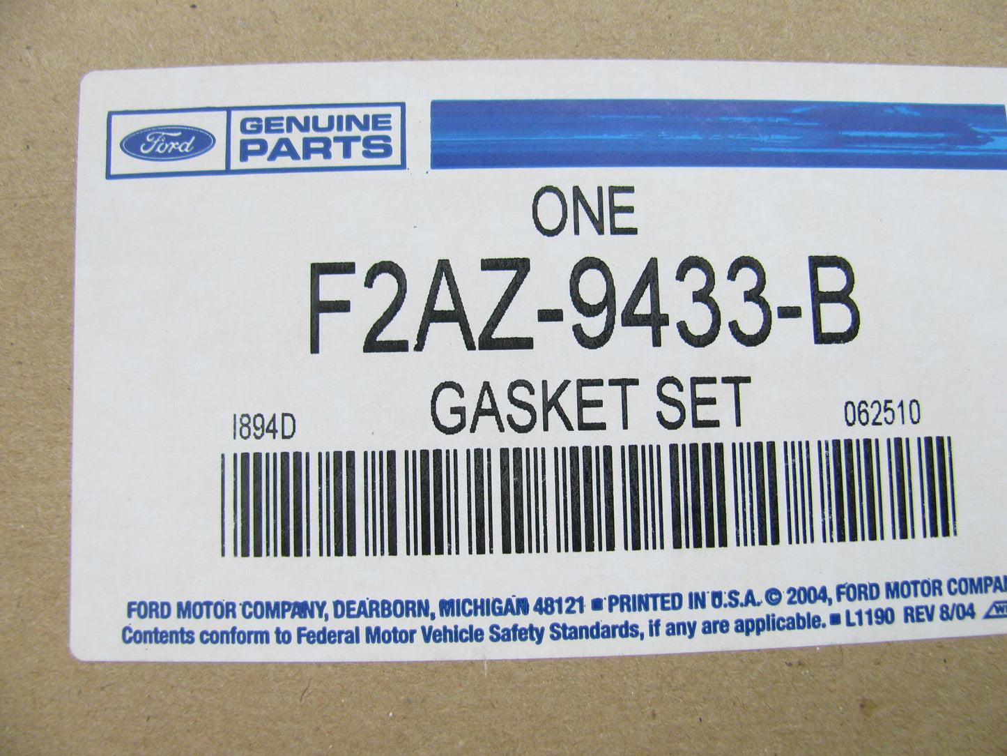 NEW - OEM Ford F2AZ-9433-B Engine Intake Manifold Set For 1975-1994 302 5.0L-V8